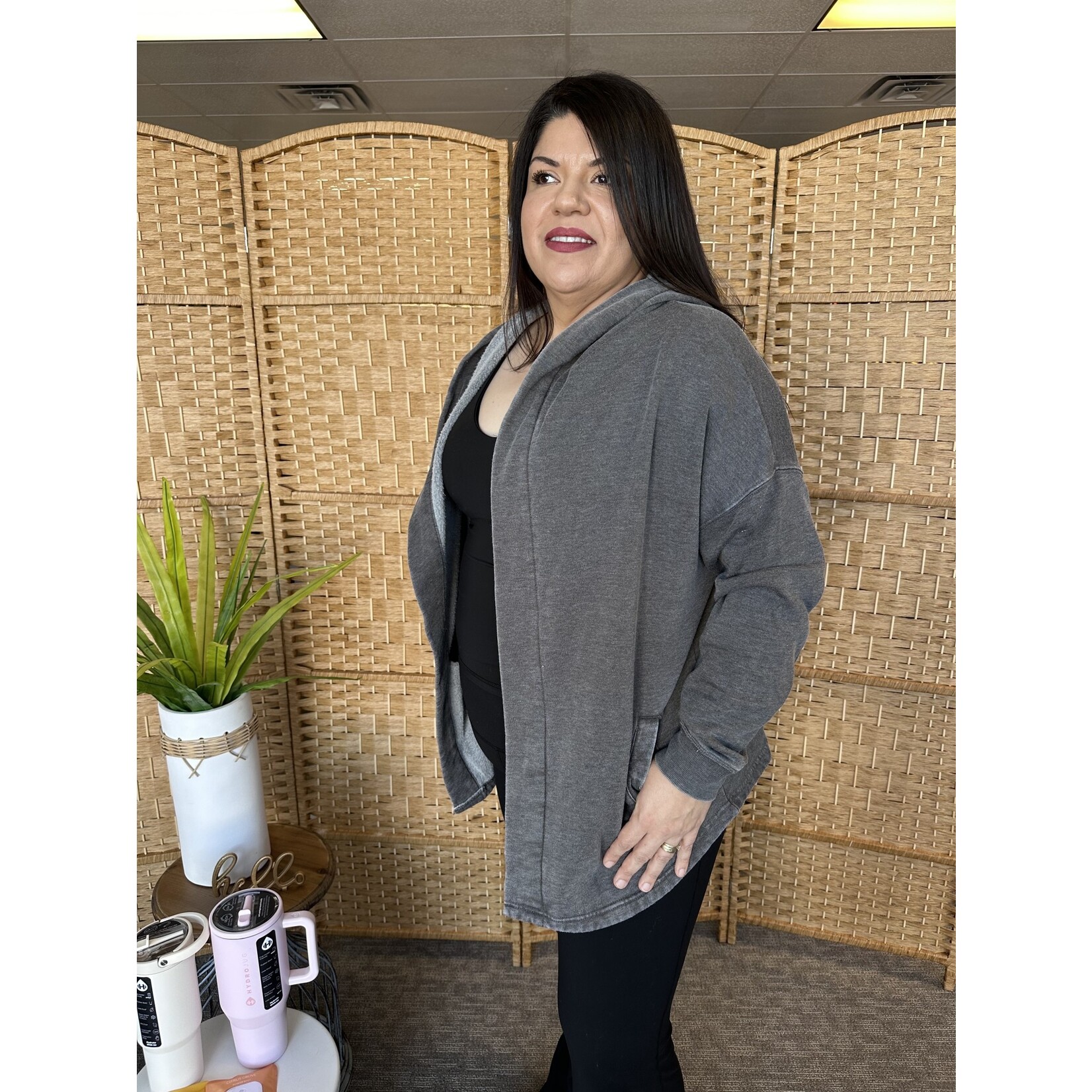Hooded Cardigan
