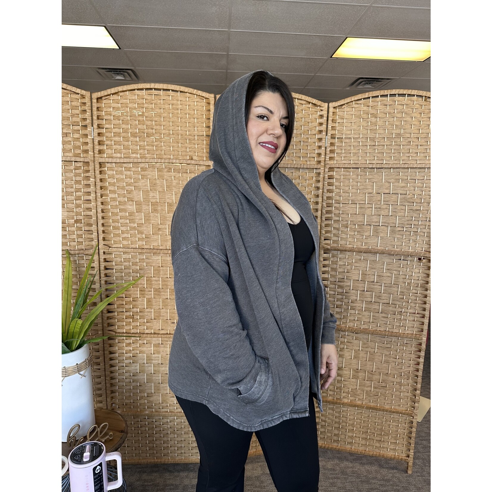Hooded Cardigan