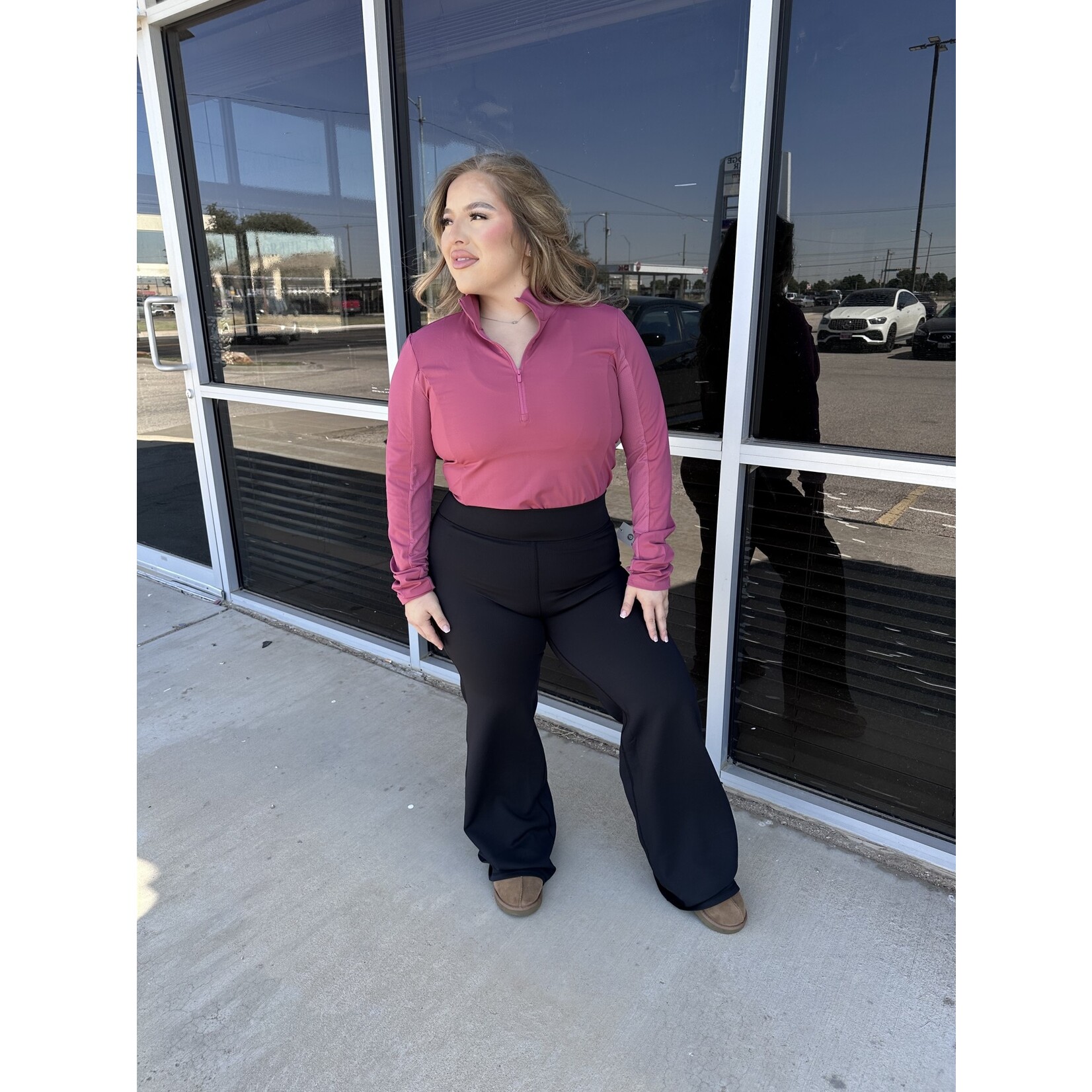 Mock Neck Top