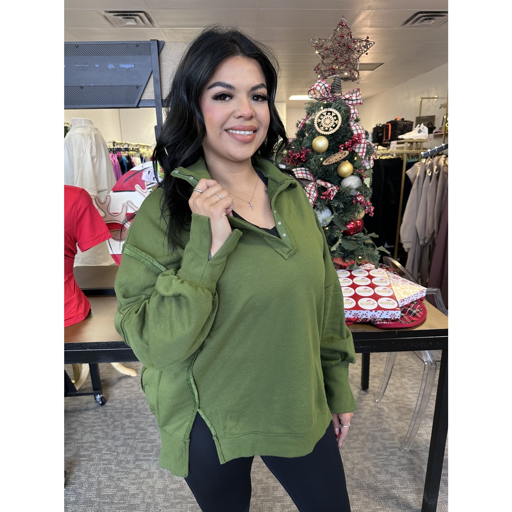 Outseamed Sweatshirt