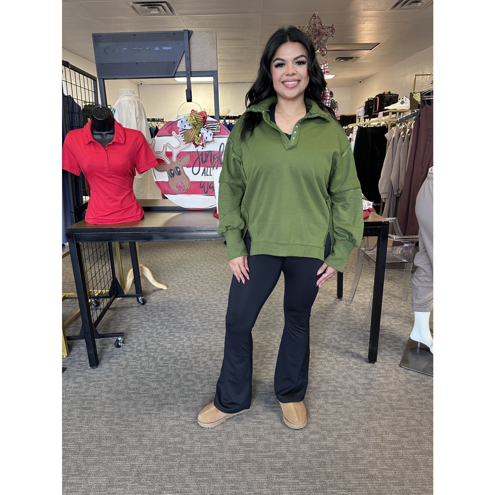 Outseamed Sweatshirt