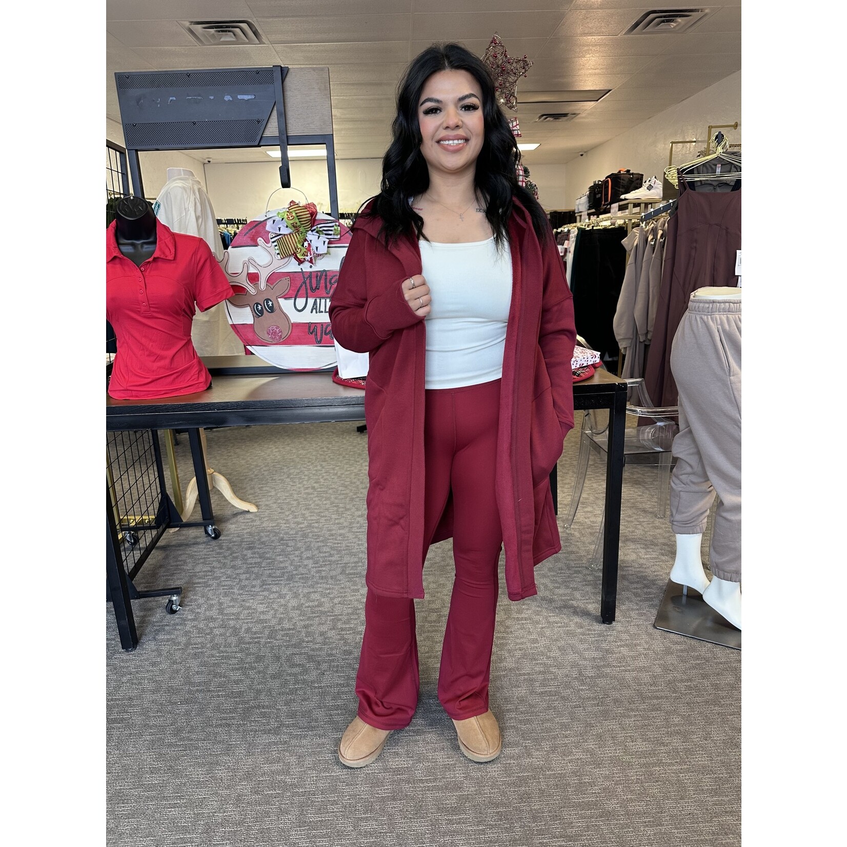 Open Front Cardigan