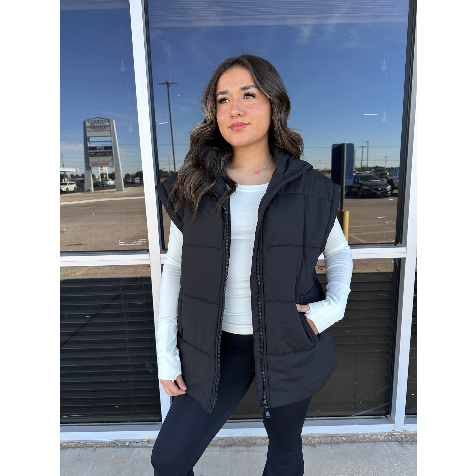 Oversized Puffer Vest