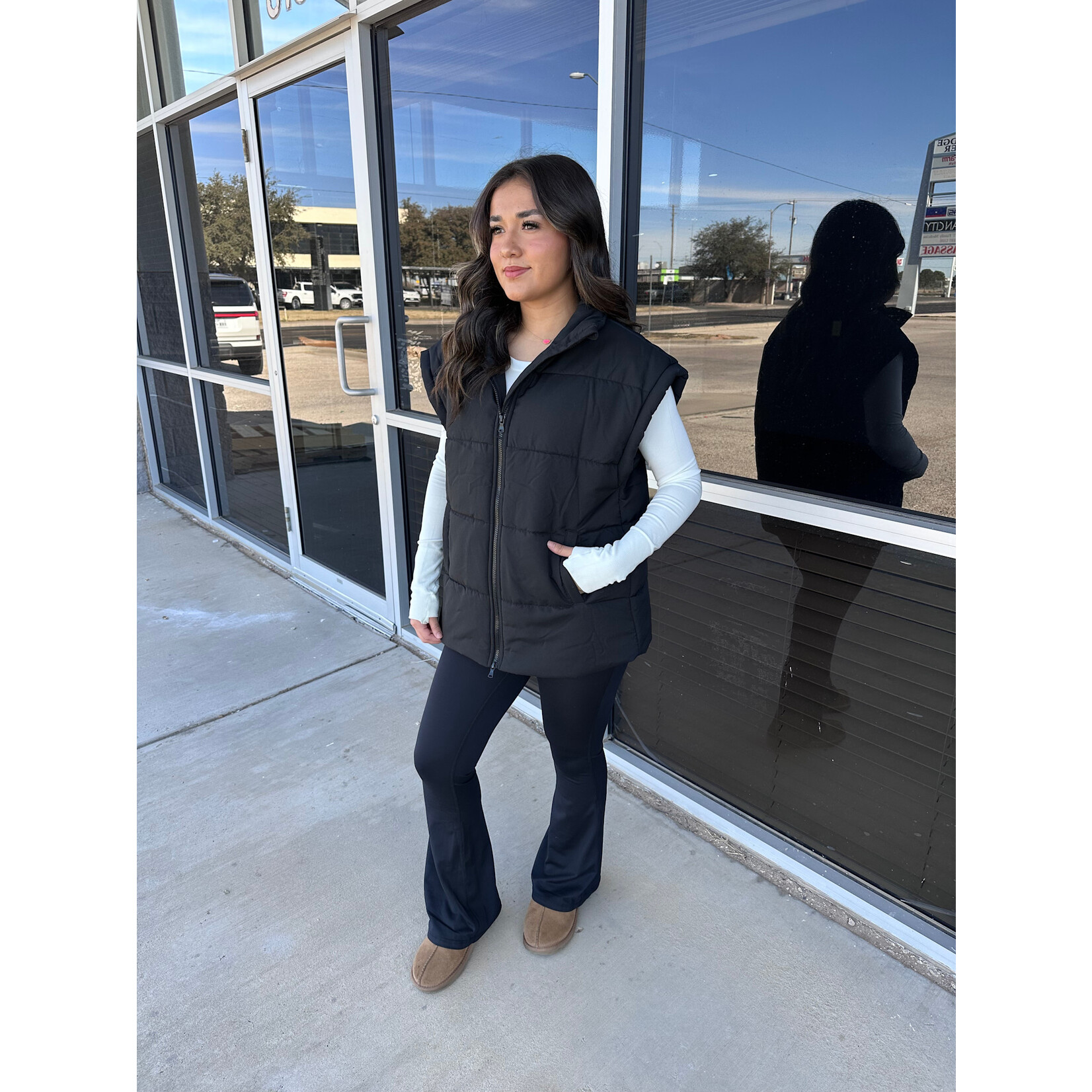 Oversized Puffer Vest