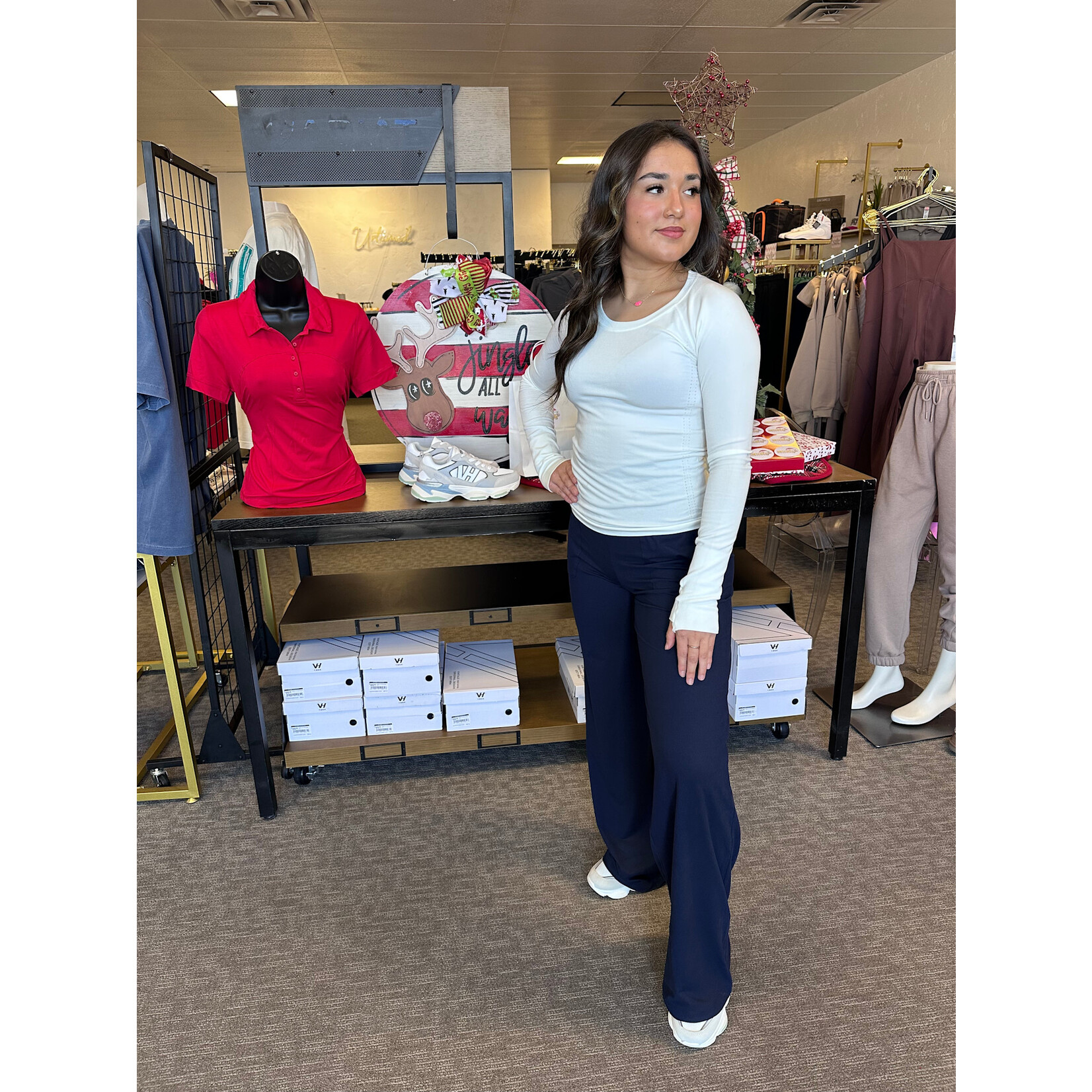 V Waist Wide Pant