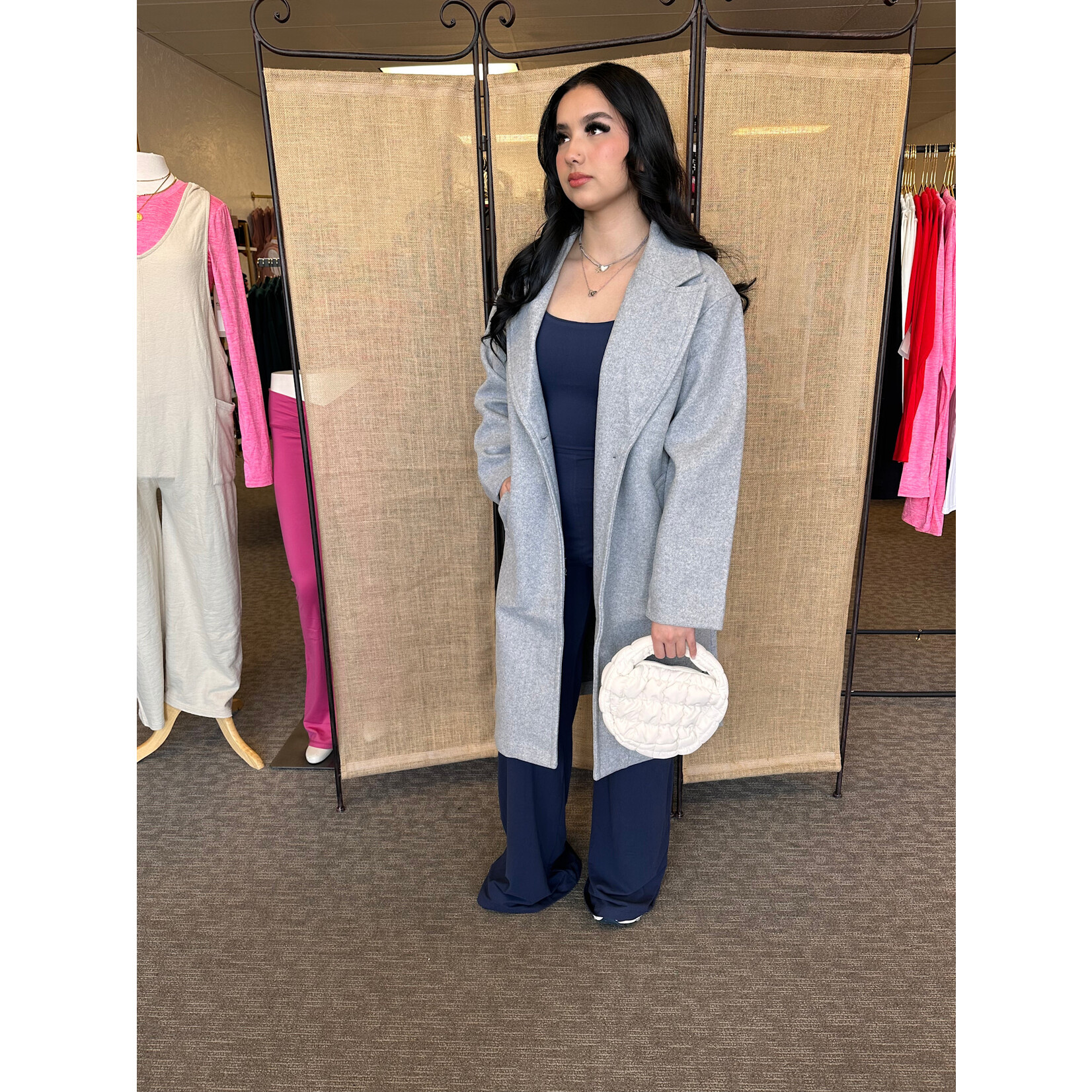 Wide leg jumpsuit