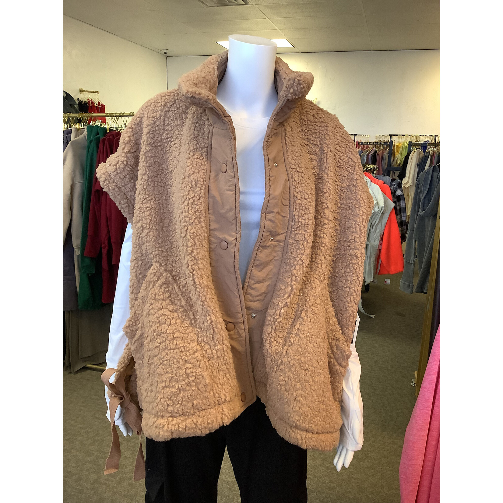 Teddy Fleece Vest