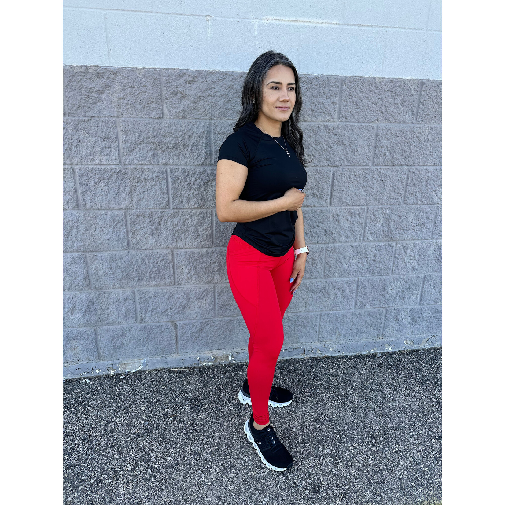 Tapered Band Highwaist Leggings
