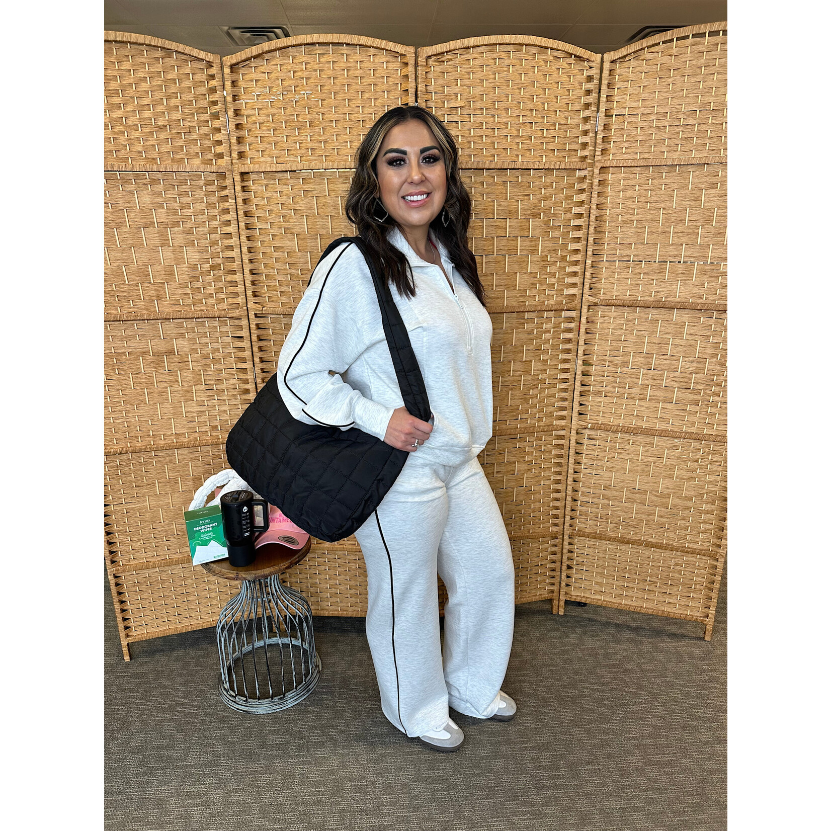 Modal Quarter Zip Pullover