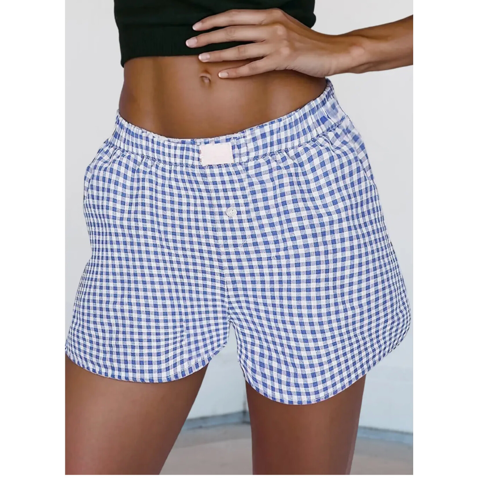 Gingham Printed Boxer