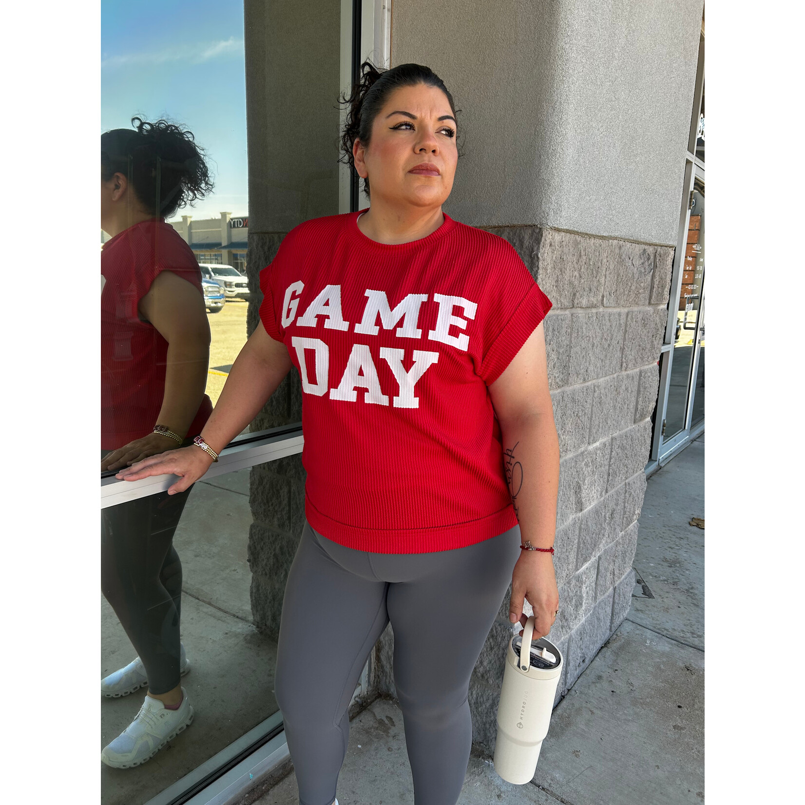 Game Day Ribbed Top