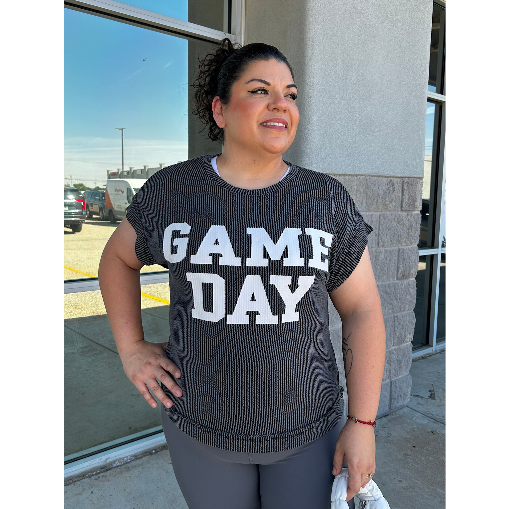 Game Day Ribbed Top
