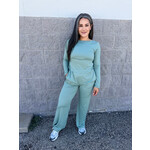 Casual Wide Leg Set