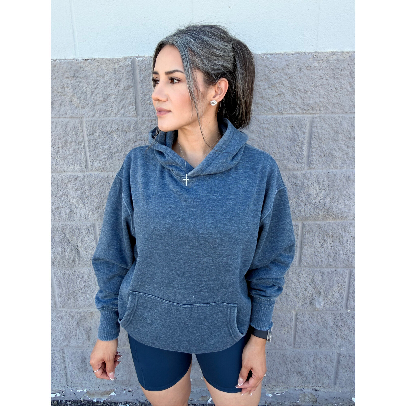 Burnout Fleece Hoodie