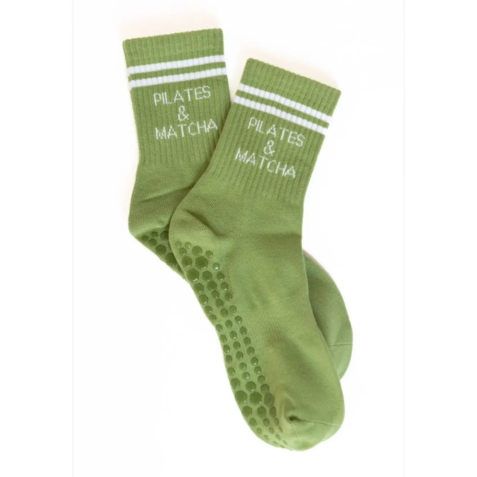 Pilates&Matcha Grip Sock
