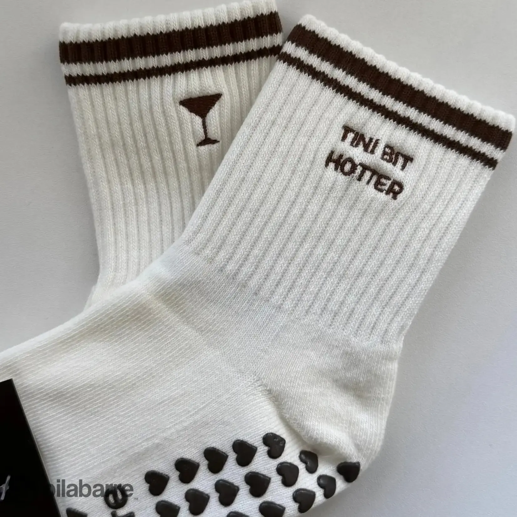 Tini Bit Hotter Grip Socks