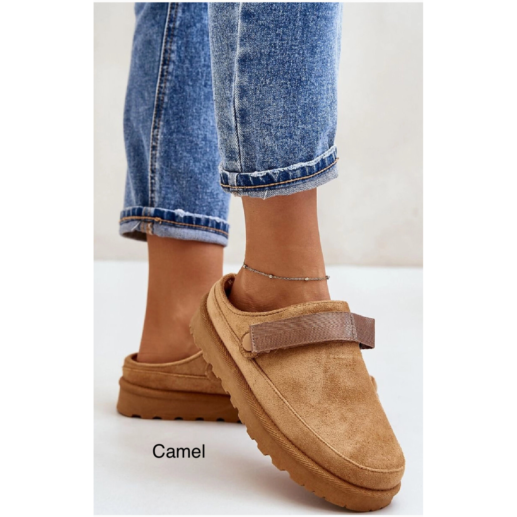 Faux Suede Clogs