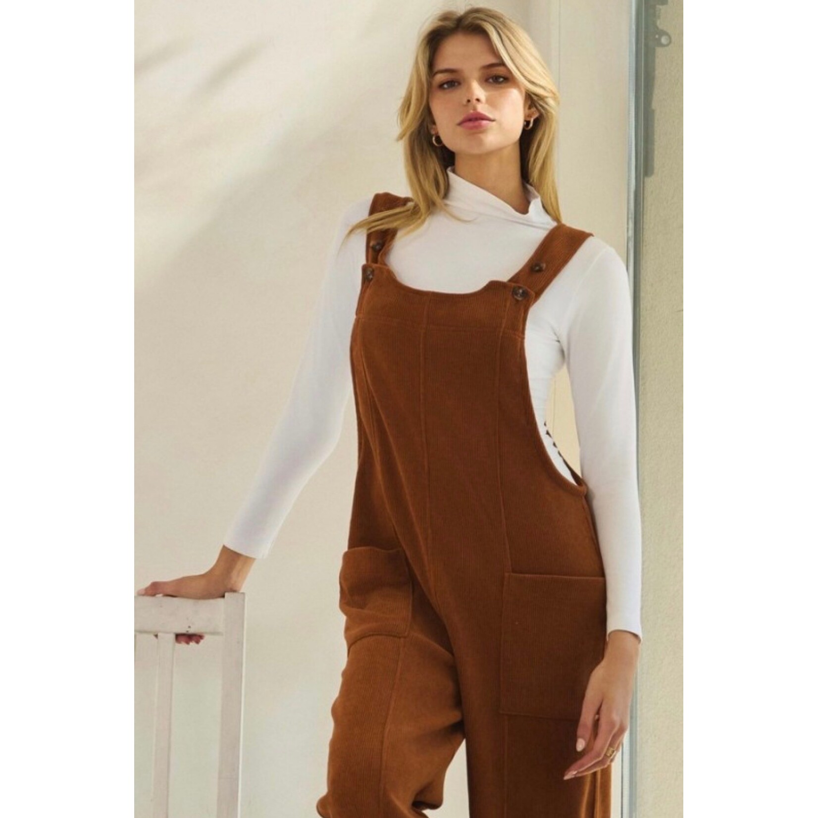 Corduroy jumpsuit
