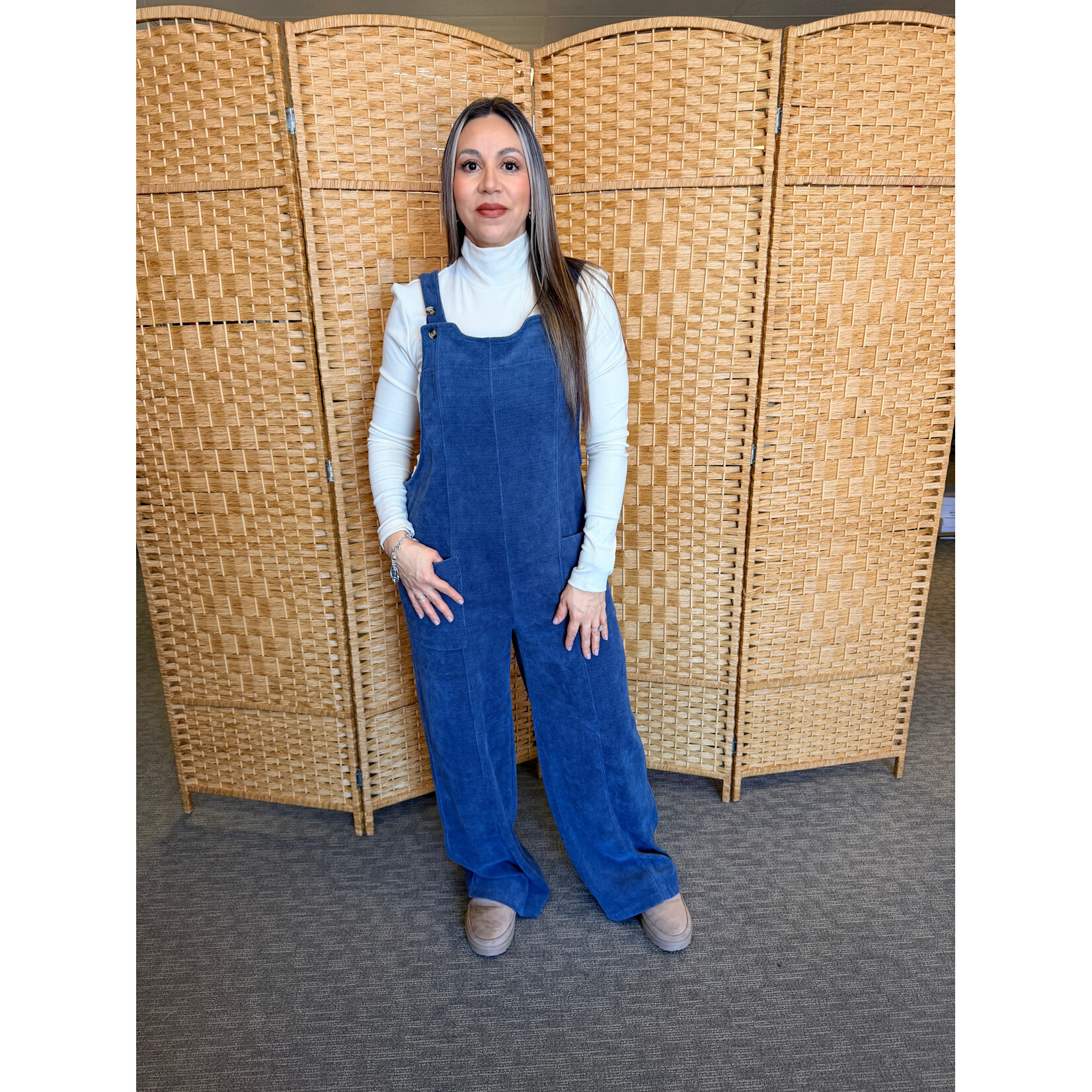 Corduroy jumpsuit