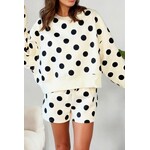 Las Polka Dot Short Set