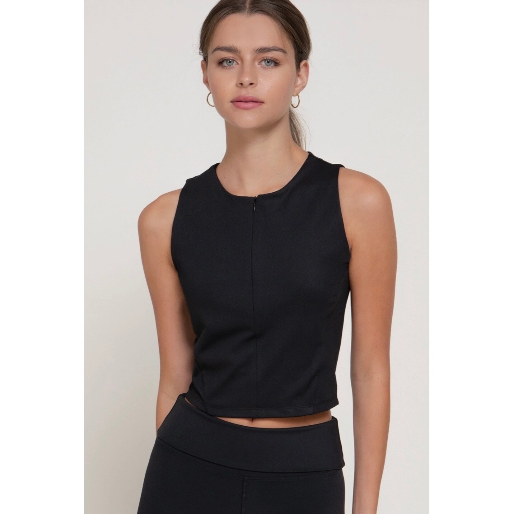 Half zip Workout Top