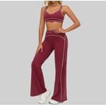 Contrasting 2-Piece Set