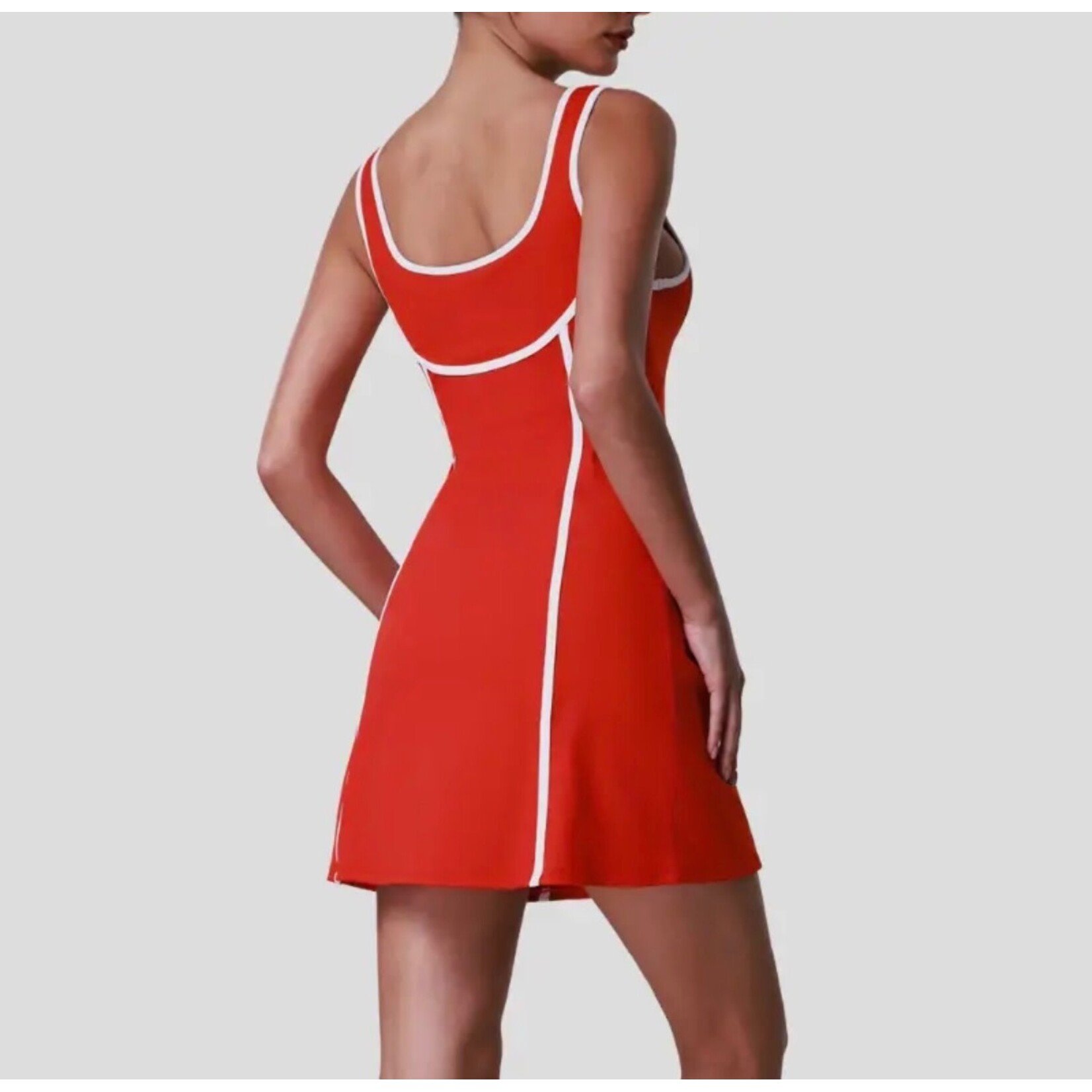 Contrasting Sports Dress