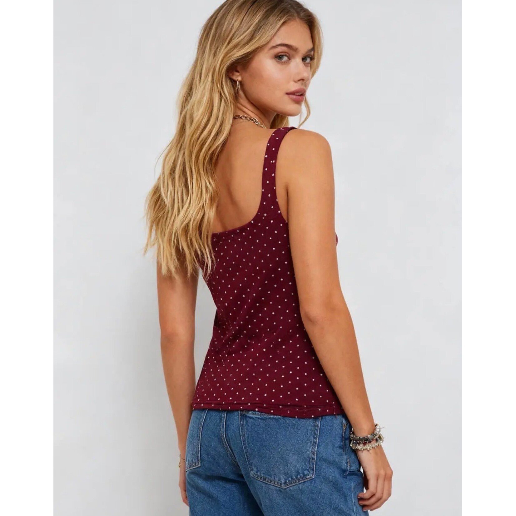Polka Dot Tank Top