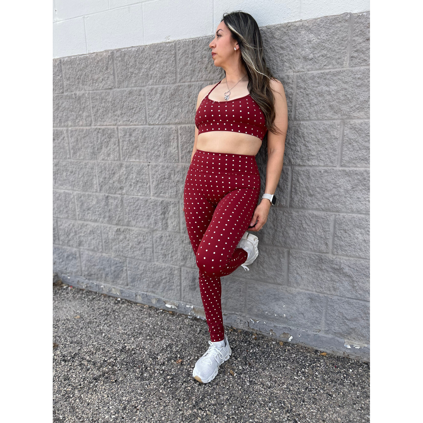 Polka Dot Leggings Set