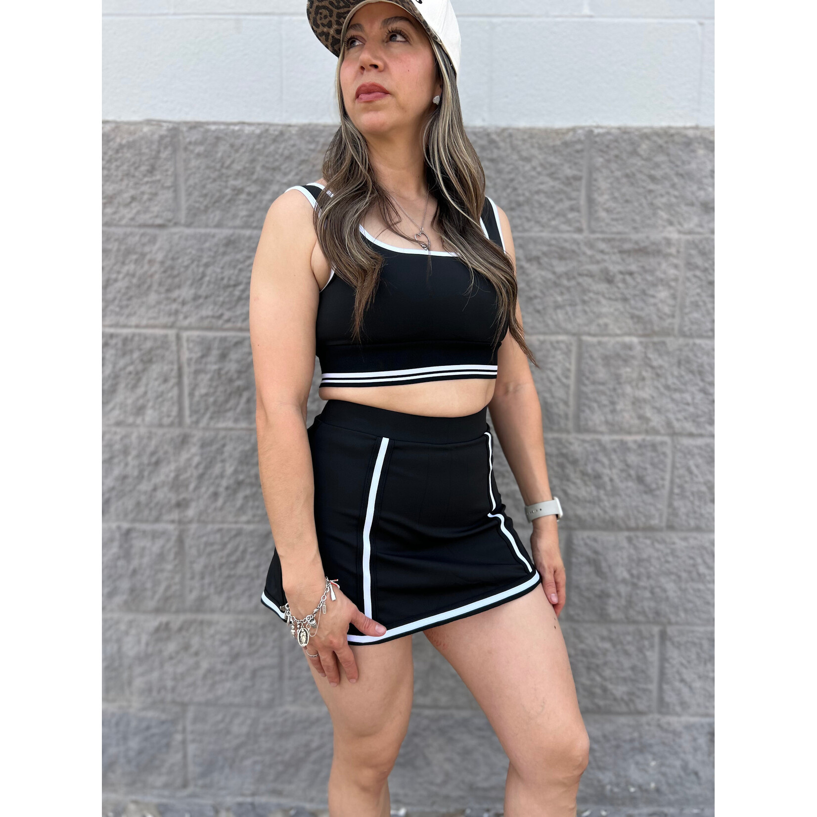 Contrast Tennis Set