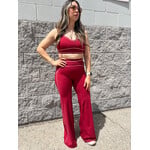 Contrasting 2-Piece Set