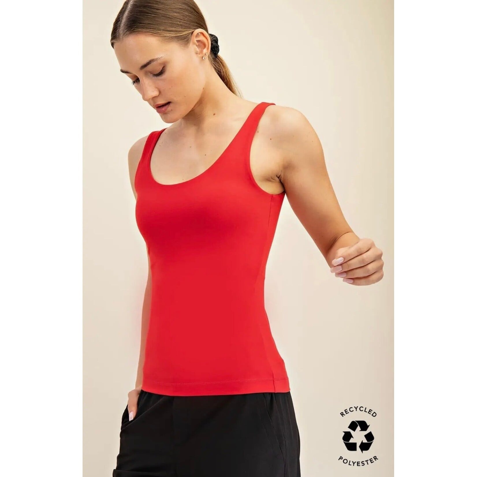 Round Neckline Tank