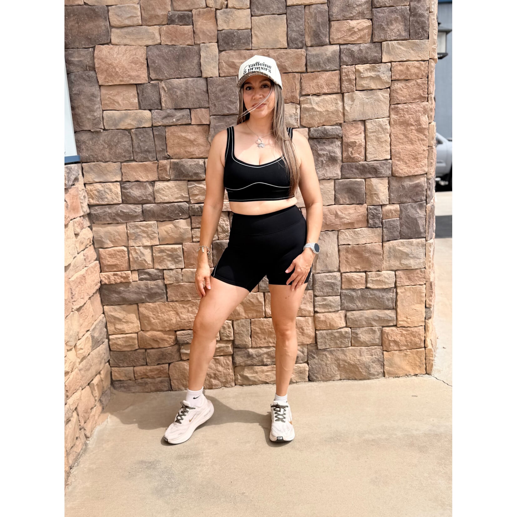 Contrast Sports Bra
