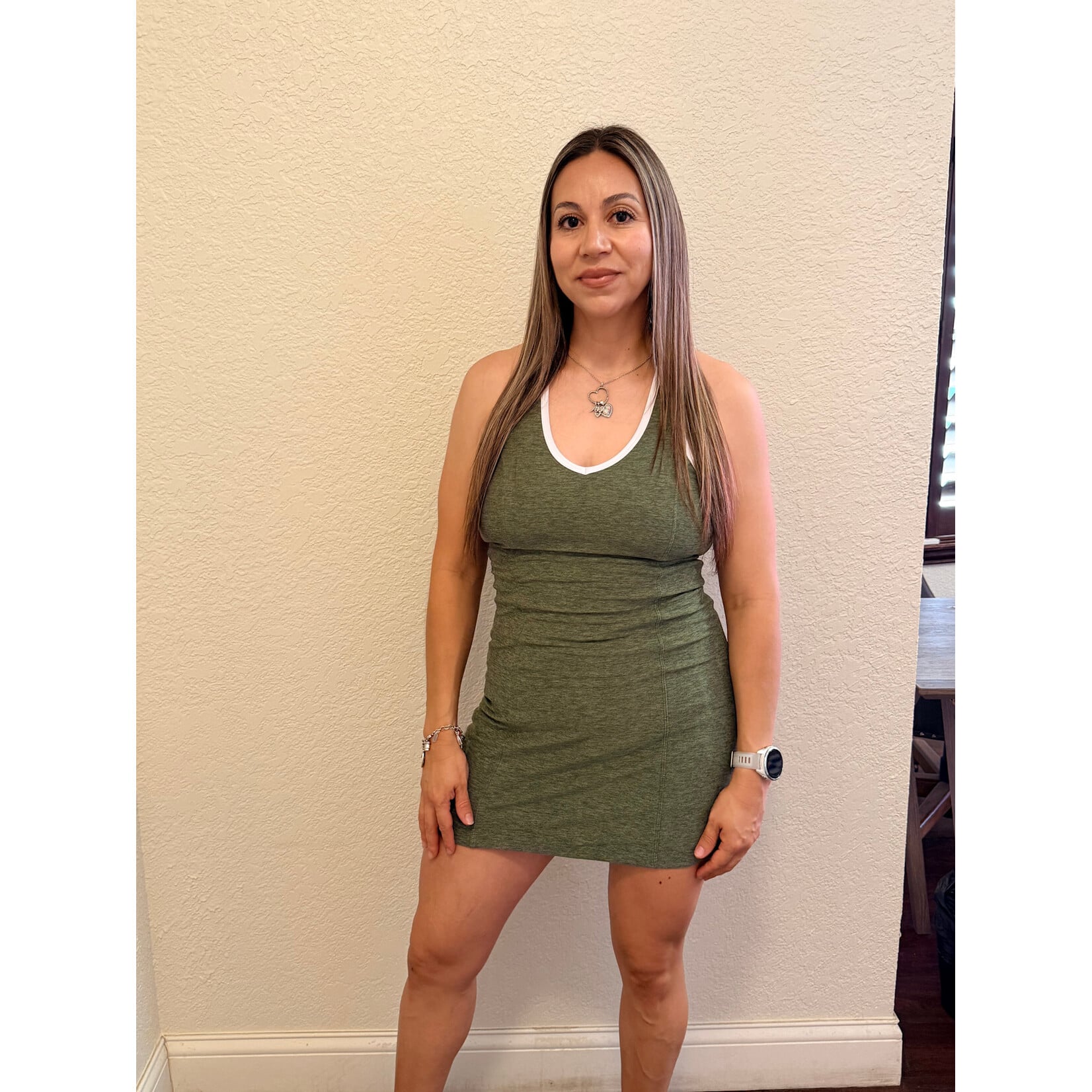 Cross Back Active Dress