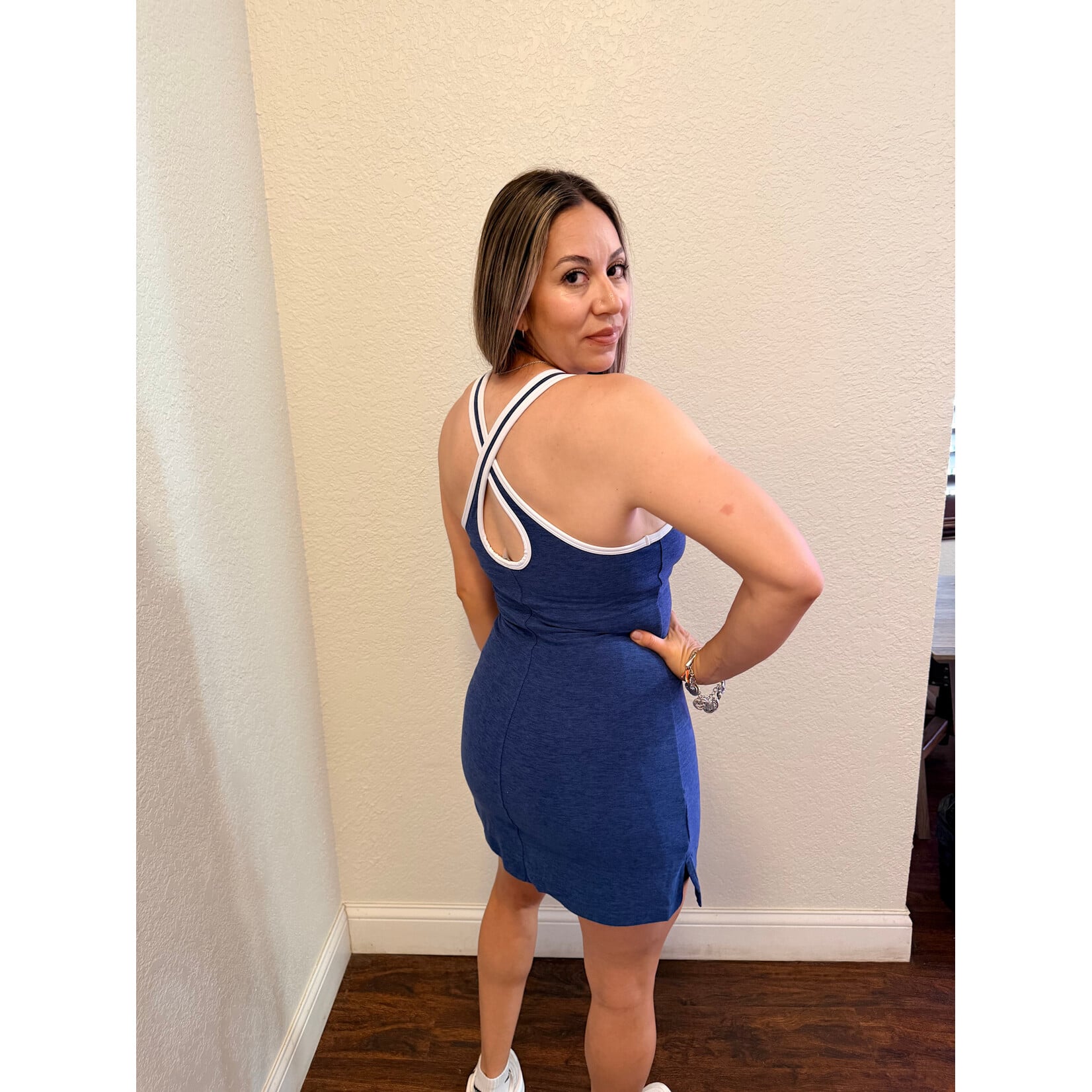 Cross Back Active Dress