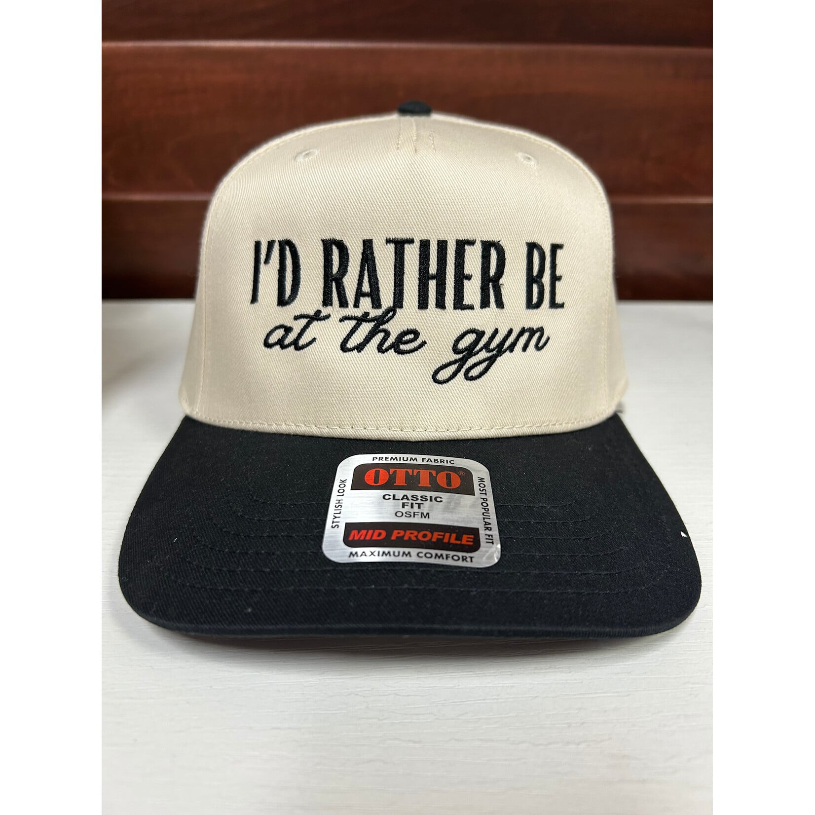 I’d Rather Be At the Gym Cap