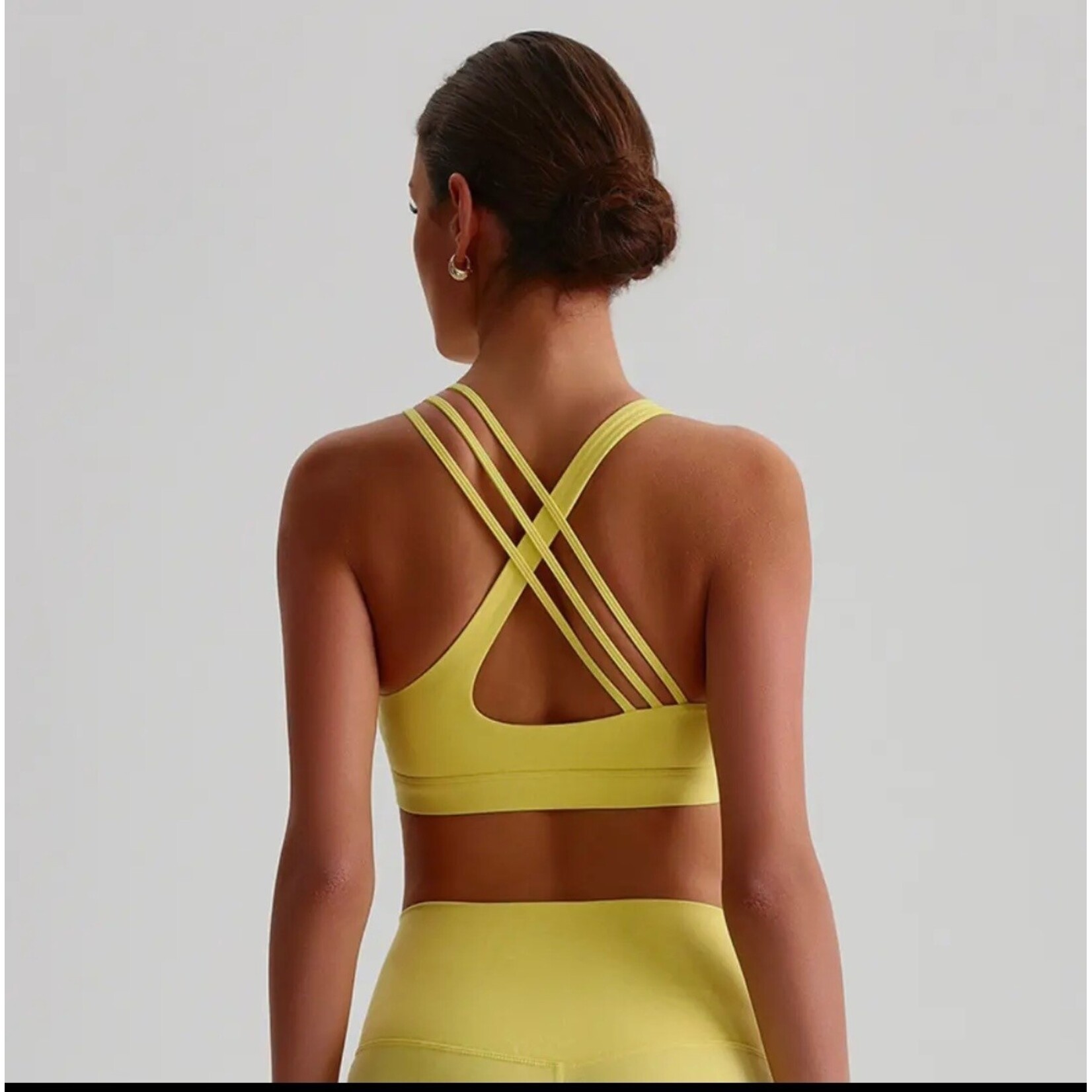 Cross Back Sport Bra