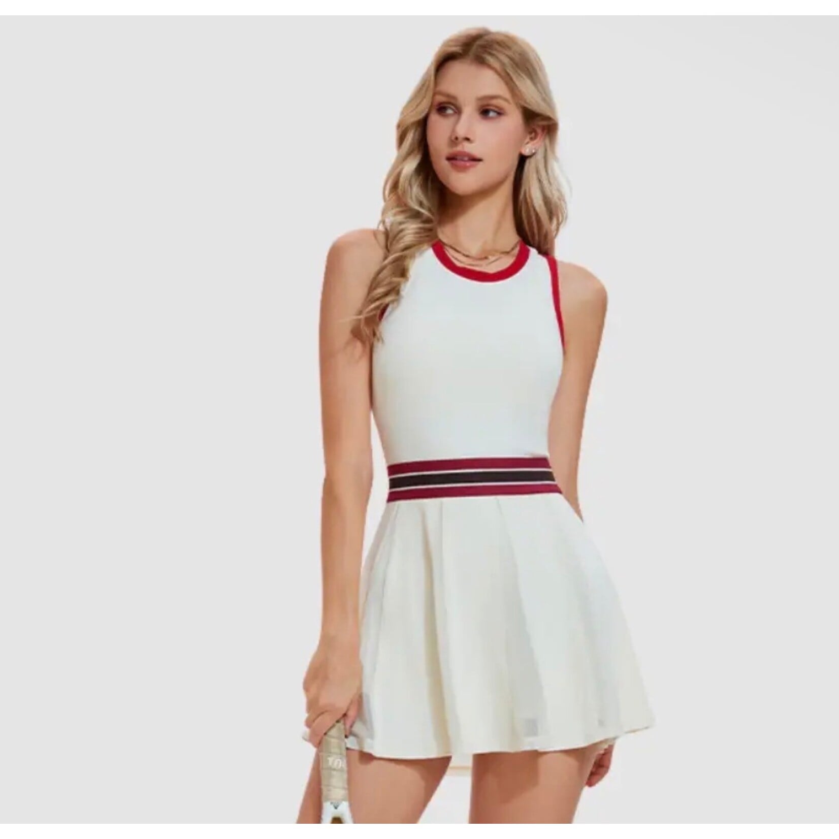 Open Back Tennis Dress