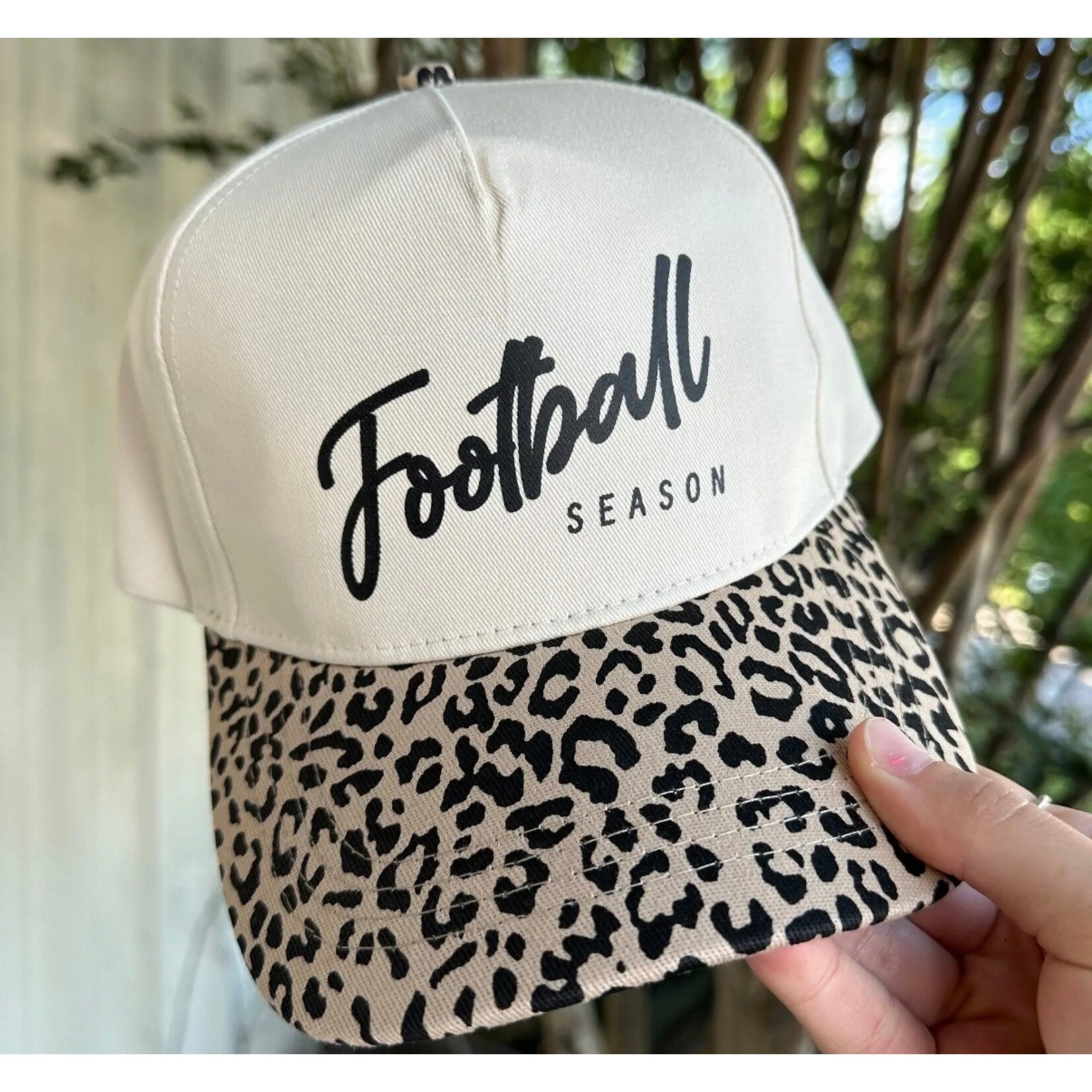 Leopard Canvas Hat
