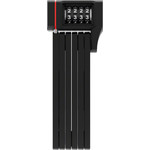 ABUS Folding Locks - uGrip BORDO™ 5700 Combo - 2.6ft - 5 mm steel links - red - w/ SH bracket