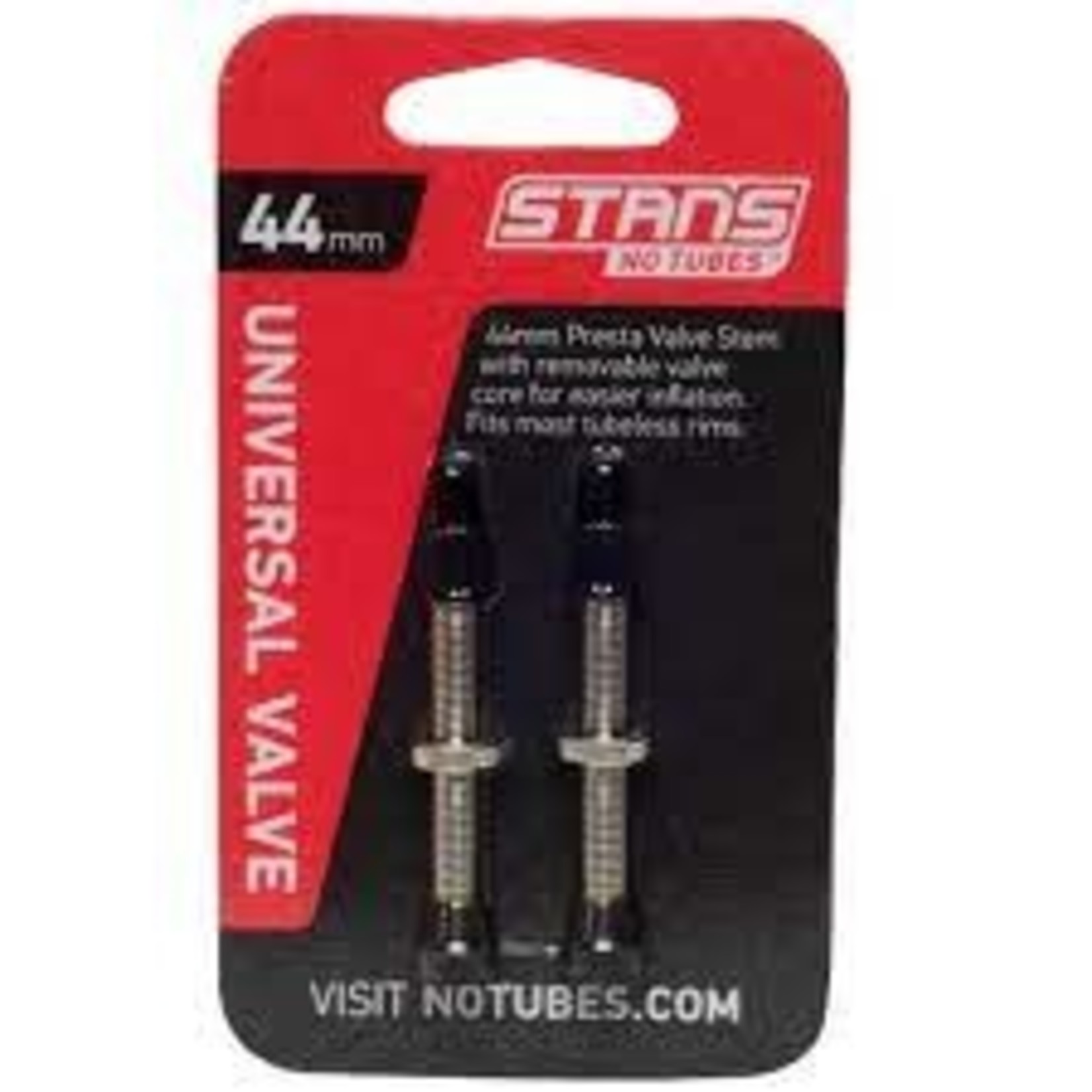 Stan's No Tubes Stan's NoTubes Brass Valve Stems - 44mm, Pair