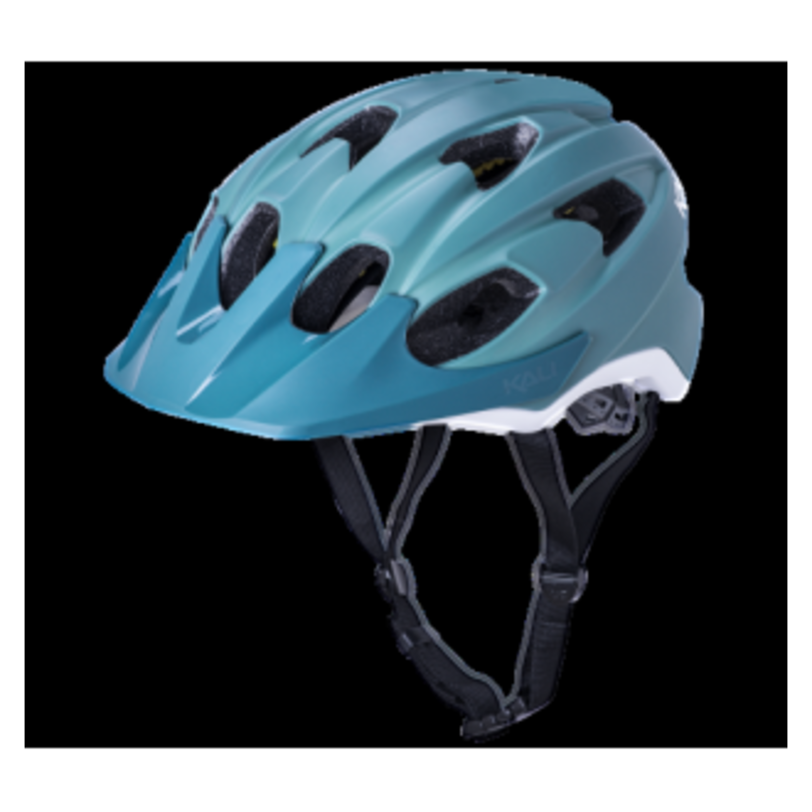 Kali Protectives Pace Trail Helmet Solid Matte Moss/White S/M