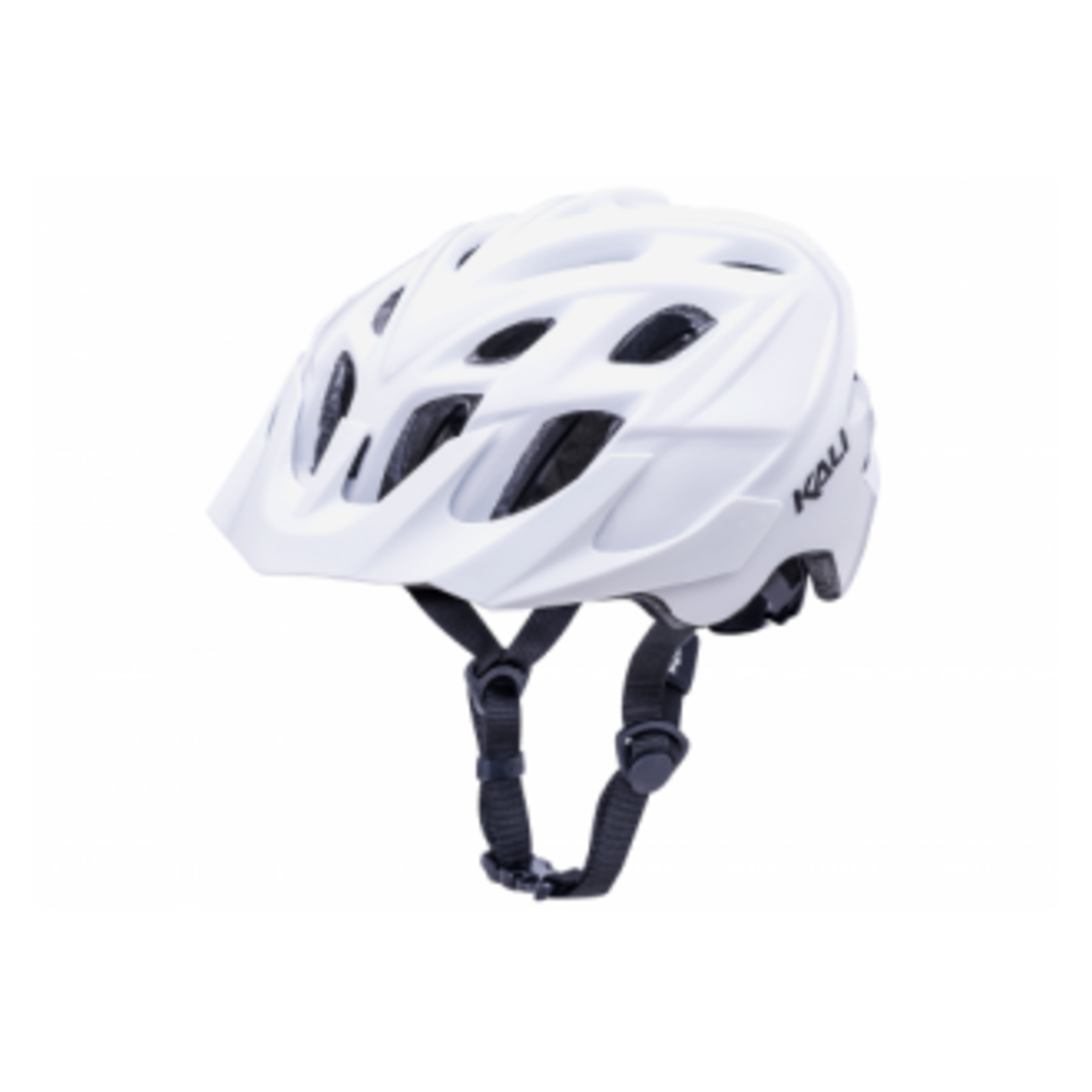 Kali Protectives Chakra Solo Trail Helmet Solo Sld Wht  L/XL