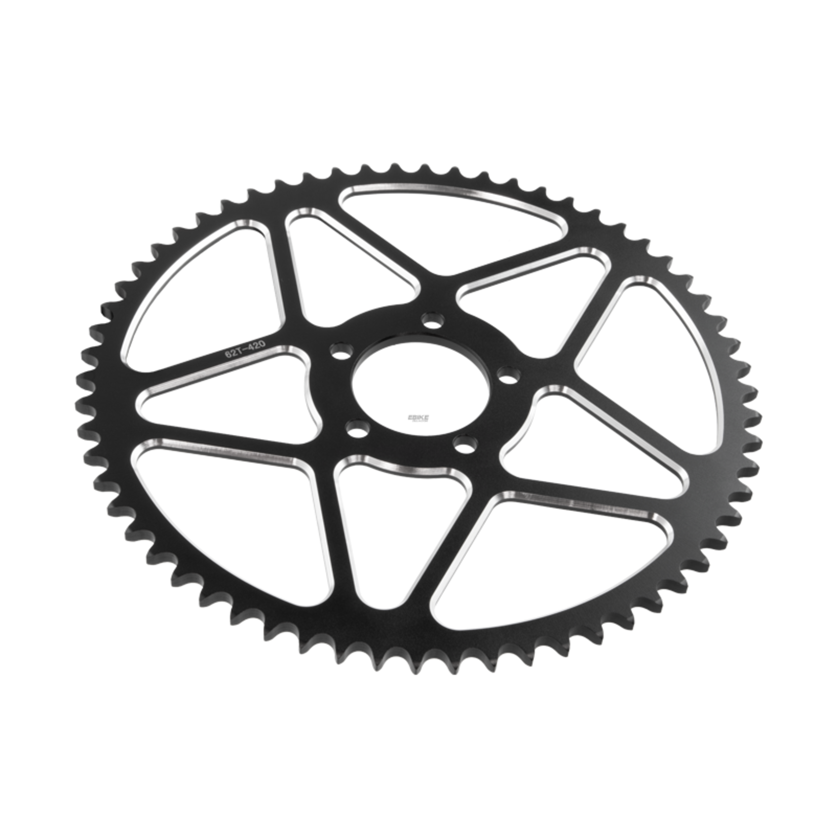 Rear Sprocket 62T AL7075 CNC Black - Talaria/Sur-Ron/Segway