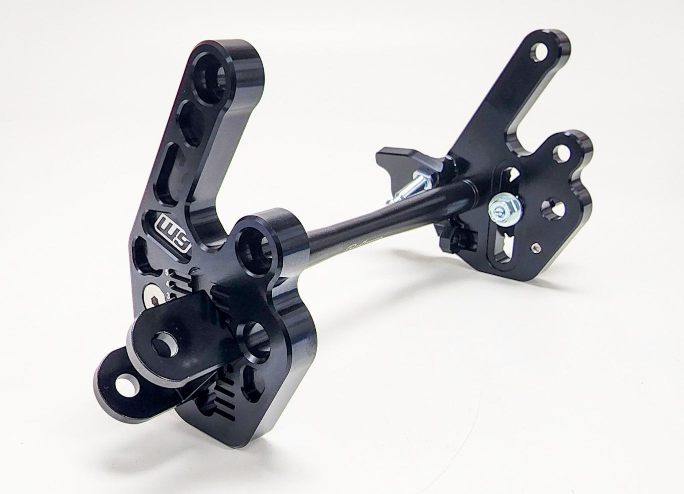 Warp9 Talaria Sting Adjustable Footpeg Mount Black Synergy Cycles