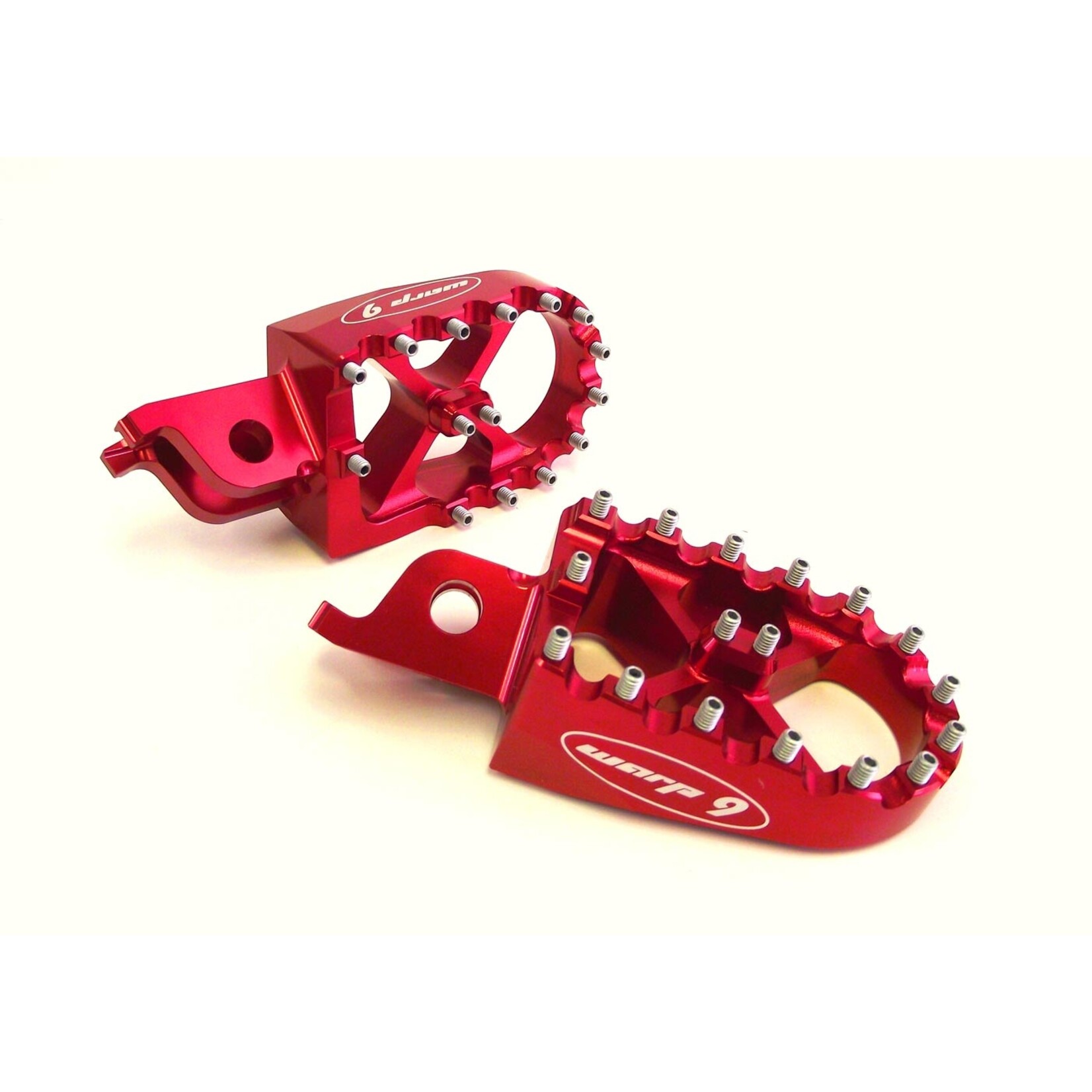 Warp9 Warp9 Talaria Foot Pegs - Red