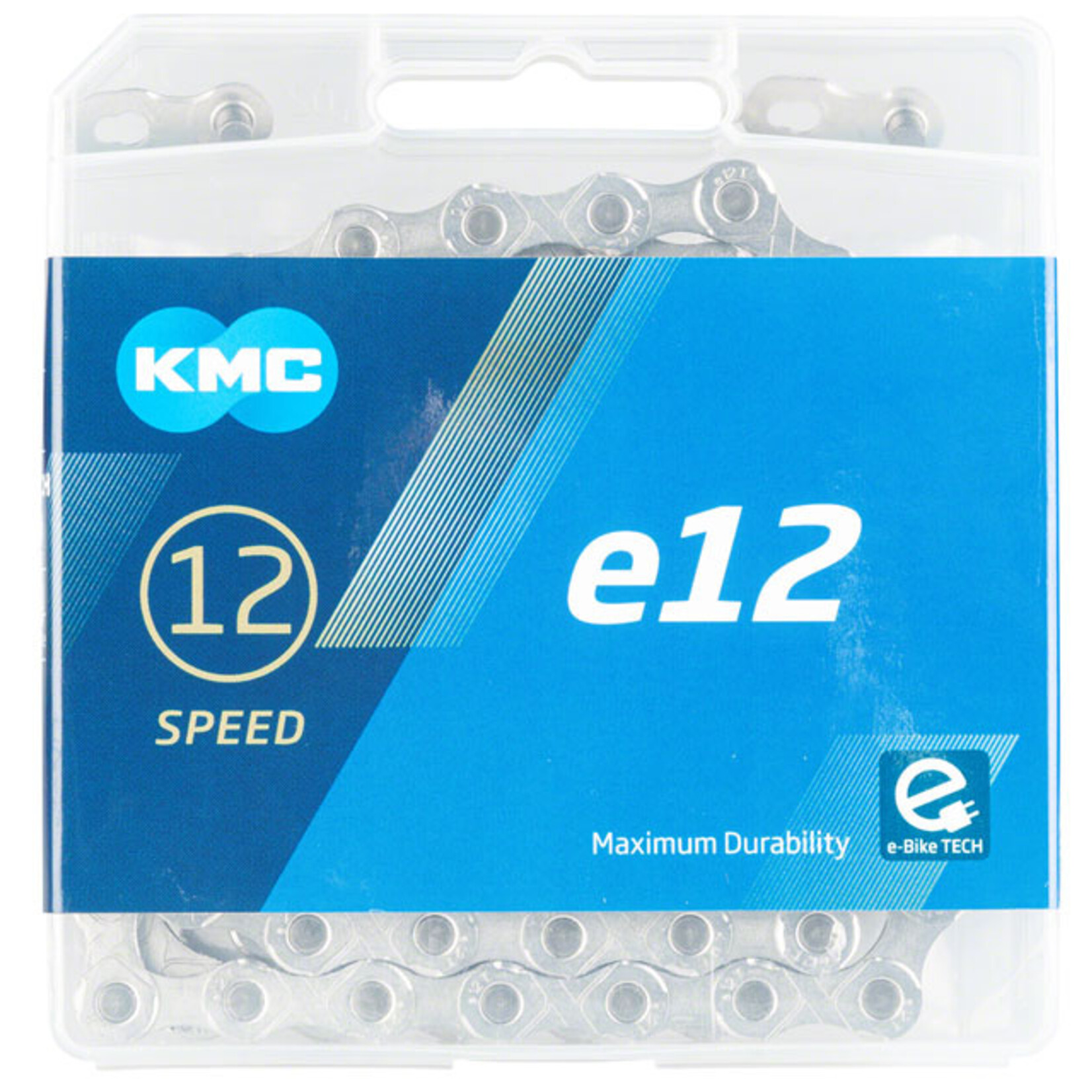 KMC KMC e12 Chain - 12-Speed, 136 Links, Silver