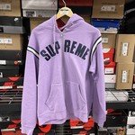 Supreme Jet Sleeve Zip Up Hooded Sweatshirt Violet (Pre-Owned)