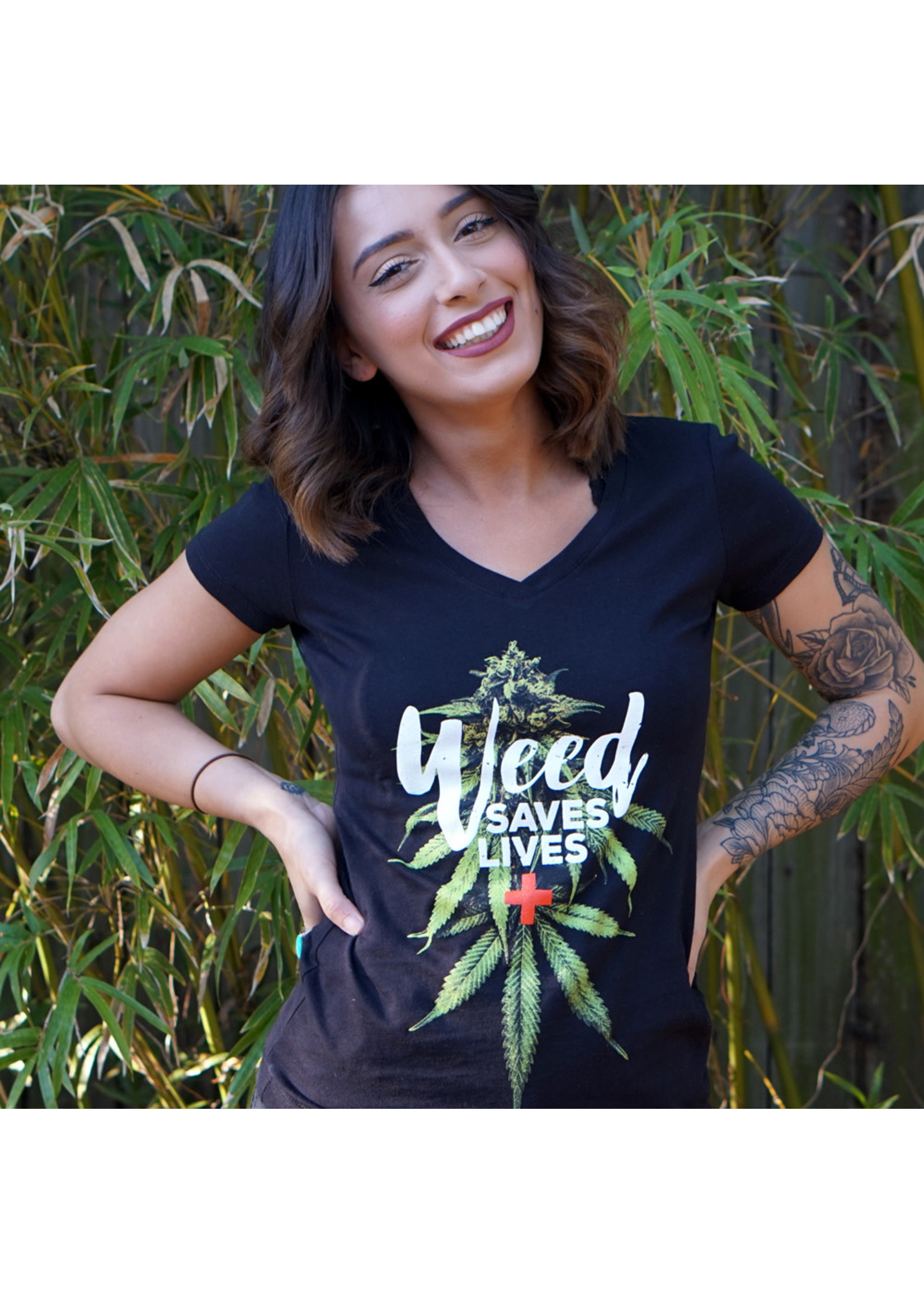 Rasta Empire Weed Saves Lives Women's