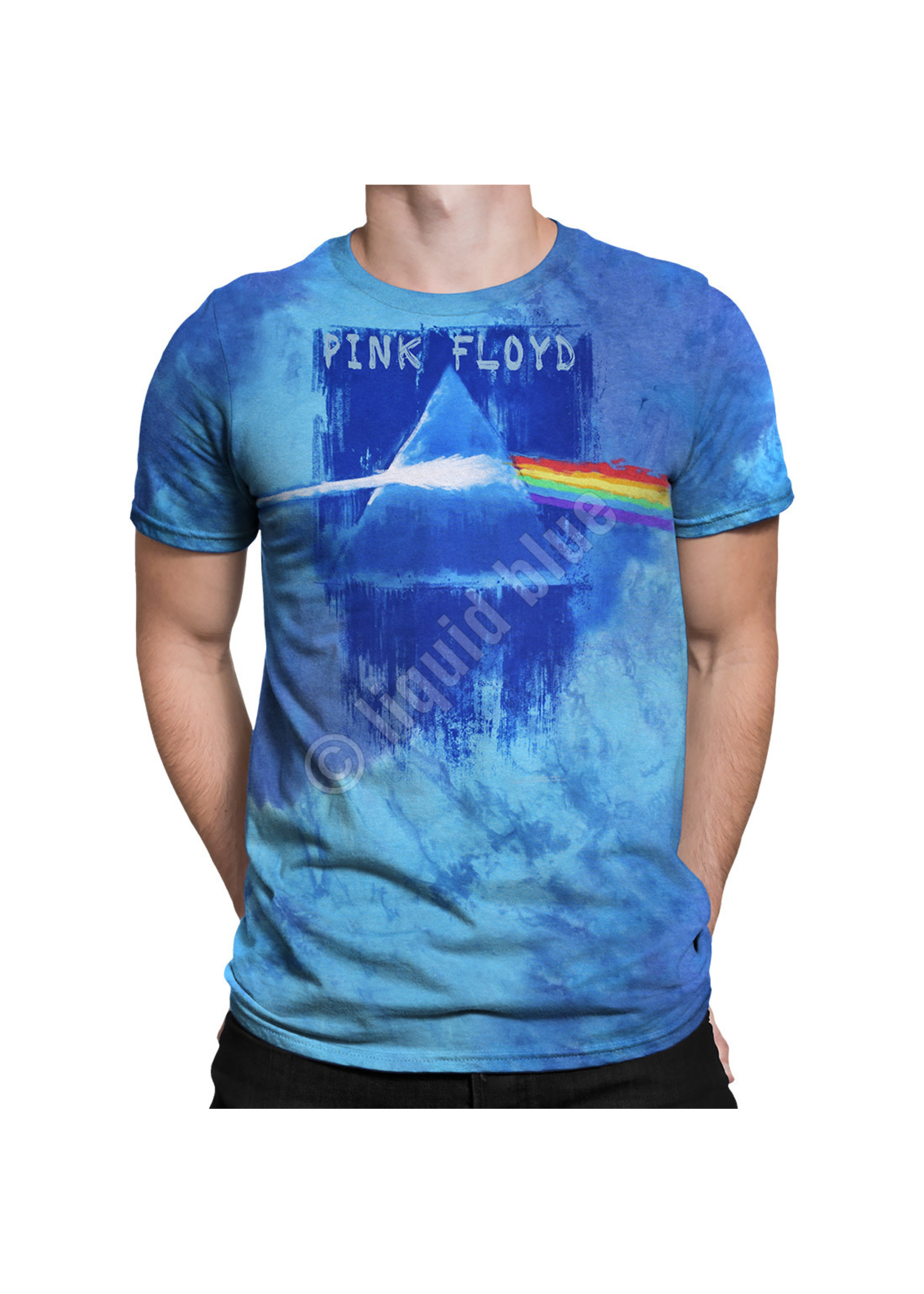 Liquid Blue Pink Floyd Prism Paint